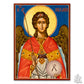 Archangel Michael handmade Byzantine icon, symbolizing divine protection, strength, and heavenly authority