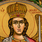 Archangel Michael of Mandamados – Handmade Byzantine Icon