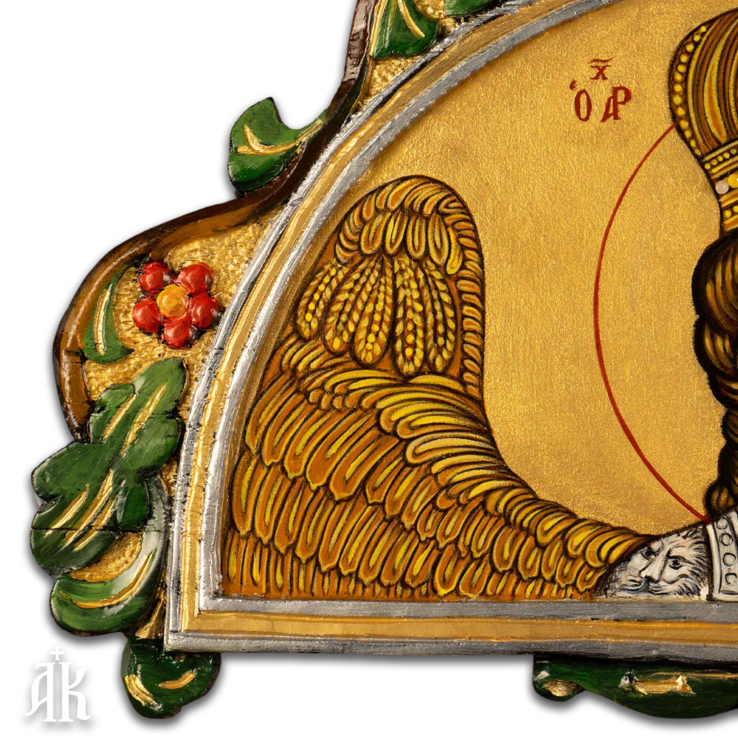 Archangel Michael of Mandamados – Handmade Byzantine Icon