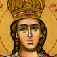 Archangel Michael of Mandamados – Handmade Byzantine Icon